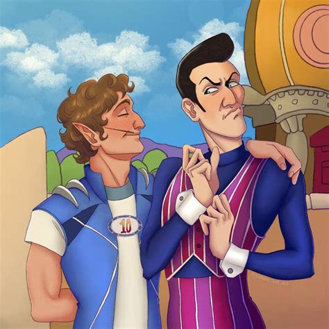 Sportacus X Robbie Rotten Character Art Character Design Disney Characters