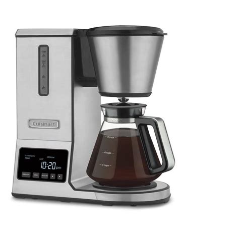 Cuisinart Precision Pour 8 Cup Stainless Steel Programmable Coffee