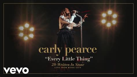 Carly Pearce Every Little Thing Live From Music City Audio Youtube