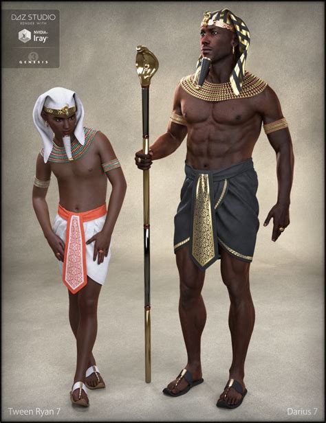 Ancient Egypt Bundle Character Outfit Expansion And Poses 3d