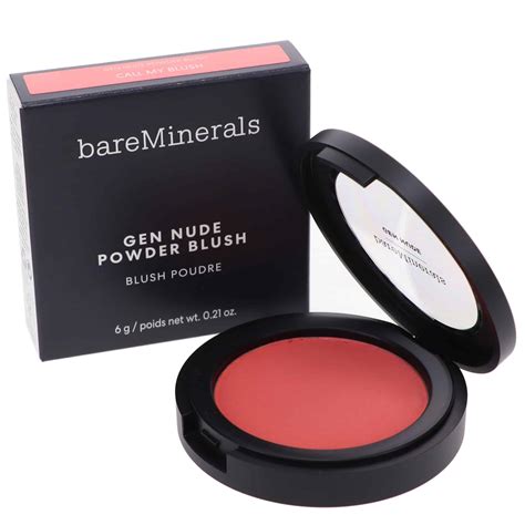 BareMinerals Gen Nude Powder Blush Call My Blush Oz