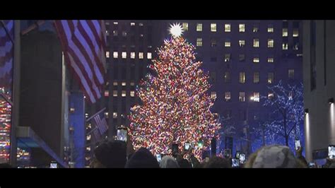 Tis The Season Rockefeller Center Christmas Tree Lights Up
