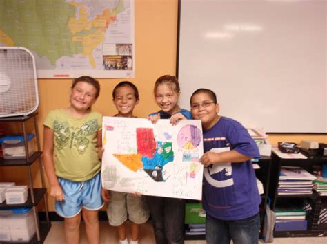Sasic 4th Grade Class 2011 2012 Drawing The Regions Of Texas