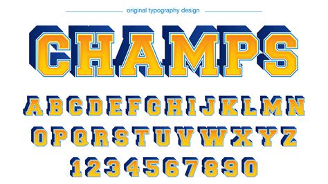 Varsity Font Vector Art Icons And Graphics For Free Download