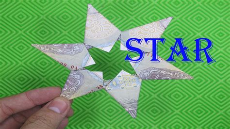 Gấp Tiền Giấy Ngôi Sao đẹp Money Origami Star Step By Step Gấp Tiền