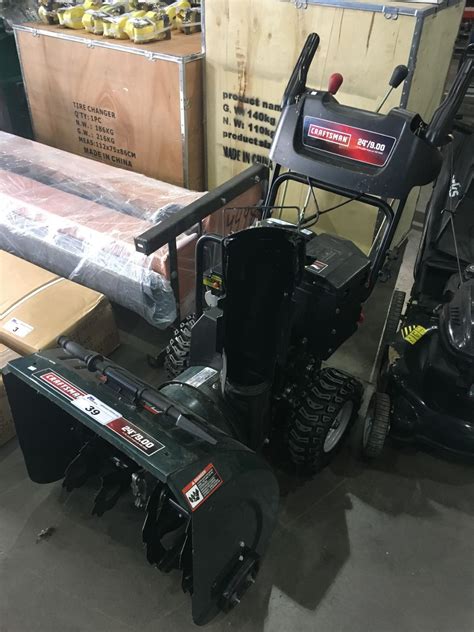 Craftsman 24 Inch Gas Snowblower Able Auctions