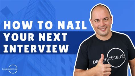 How To Nail Your Next Interview Youtube