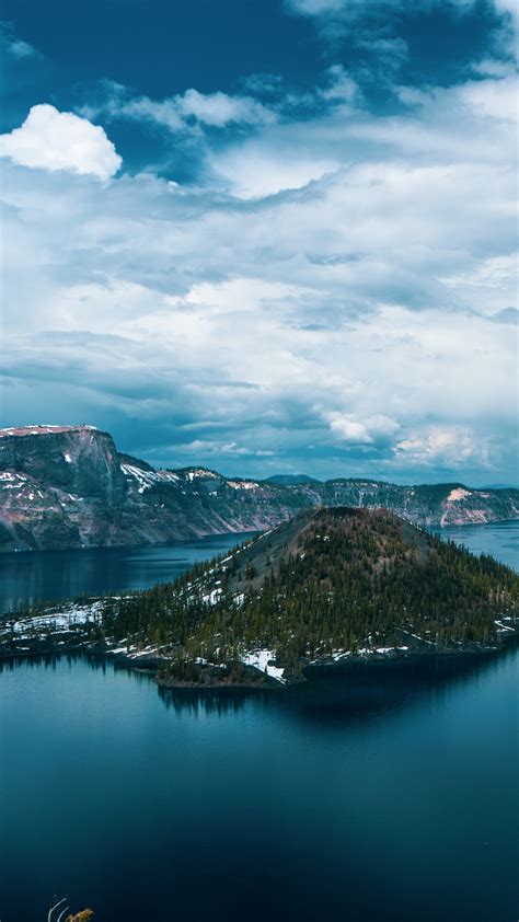 2160x3840 Crater Lake In Oregon 5k Sony Xperia Xxzz5 Premium Hd 4k