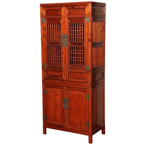 Tall Chinese Kitchen Cabinet Age 19th Century 19l X 335w X 78h