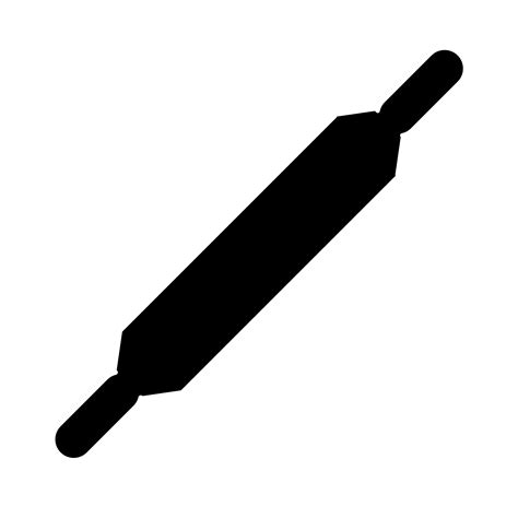 Rolling Pin Icon Vector 583461 Vector Art At Vecteezy