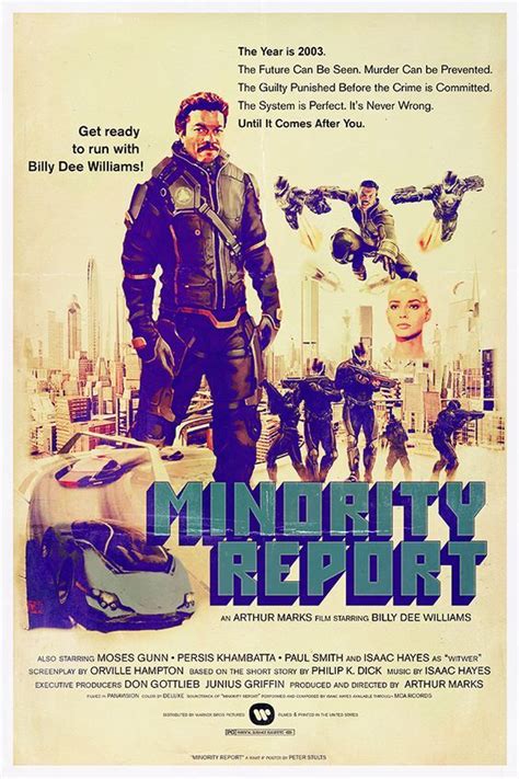 Minority Report 1973 Retro Film Posters Iconic Movie Posters Cinema