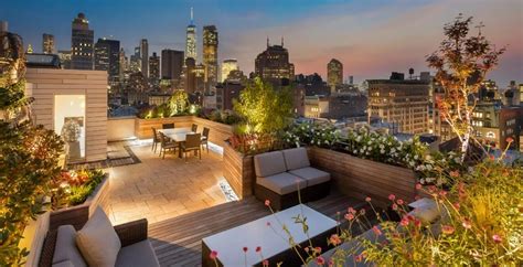Lafayette Street Penthouse Rooftop New York Decks