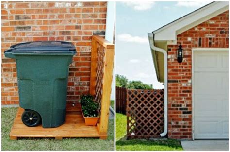 Jun 04, 2018 · instructions. How to Hide a Trash Can - Disguise Ugly Garbage Can