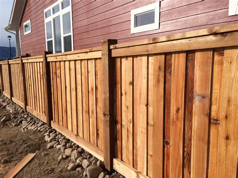 Custom Cedar Privacy Fence Colorado Springs Fence Co