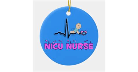 Nicu Nurse Adorable Christmas Ornament Zazzle