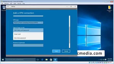 This command adds a vpn connection named test1 to the server with an ip address 10.1.1.1. Setup a VPN connection on Windows 10 - YouTube