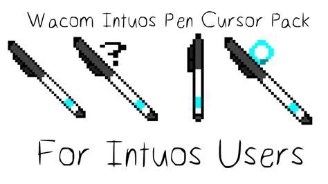 Wacom Intuos Pen Cursor Pack By Tylerkeylost On Deviantart