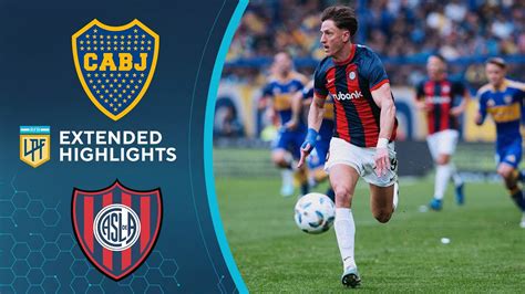 Boca Juniors Vs San Lorenzo Extended Highlights Argentina Lpf Cbs