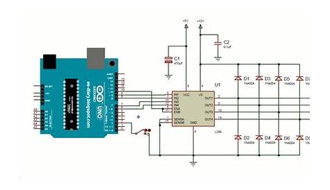 Arduino Stepper Motor Control using L298N