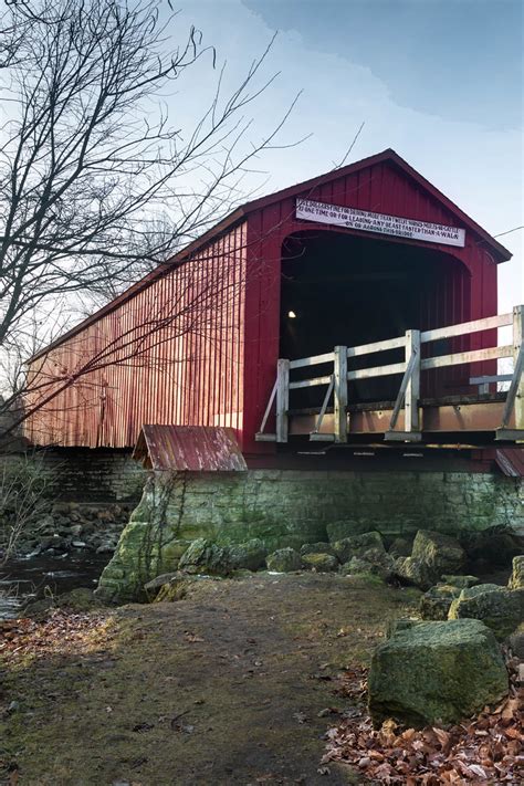 Princetons Red Covered Bridge One Of Two Covered Bridges Flickr