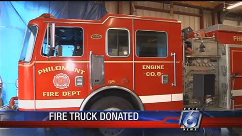 Fire Truck Donation Youtube
