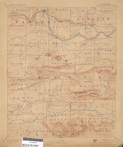 Arkansas Historical Topographic Maps Perry Castañeda Map Collection