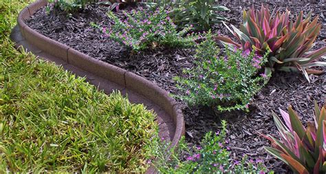 A former cake decorator and competitive horticulturist, amelia allonsy is most at home in the kitchen or with her hands in the dirt. Find the Ecoborder "L" shaped edging at any Home Depot or at Ecoborder.com. | Garden edging