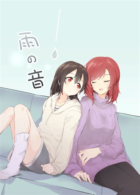 Nishikino Maki And Yazawa Nico Love Live And More Drawn By Araco Danbooru