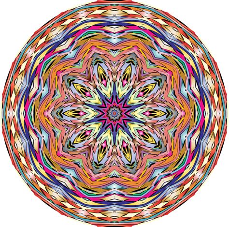 Kaleidoscopic Mandala 6 Openclipart