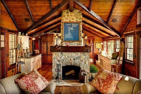 22 Luxurious Log Cabin Interiors You Have To See Log