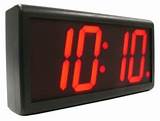 Pictures of Digital Led Wall Clocks Battery Operated