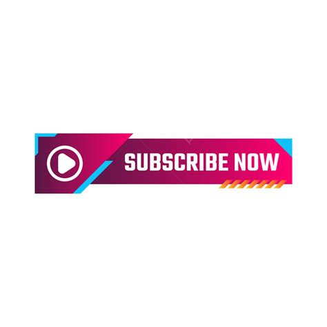 Youtube Subscribe Button Vector Png Images Youtube Subscribe Button