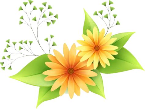 Flowers Vectors Png Clipart Png All Png All