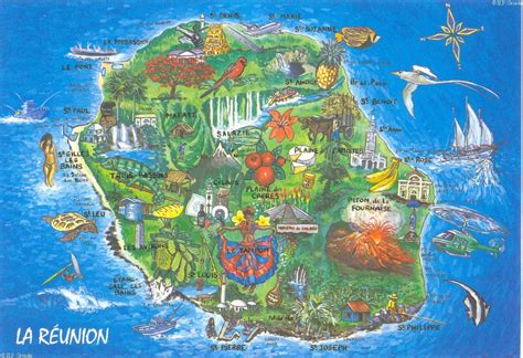 île De La Réunion Tourisme Archives Voyages Cartes