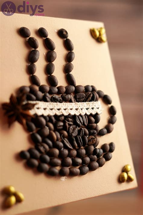 diy coffee bean art món quà hoàn hảo cho bất kỳ người yêu cà phê nào