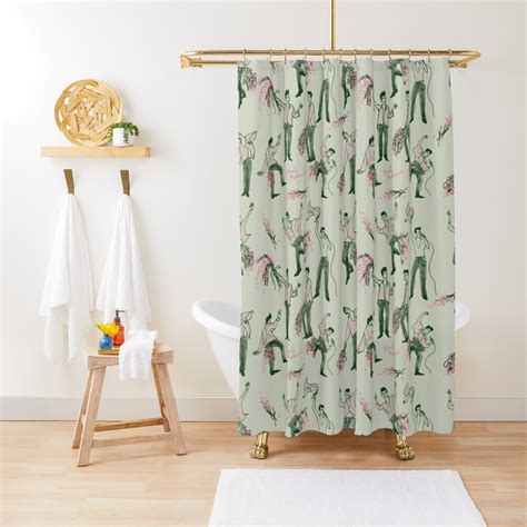 These Charming Men Shower Curtain For Sale By Ruralmodernist Redbubble