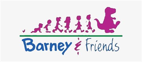 Barney Logo Png Barney Friends Transparent PNG 640x329 Free