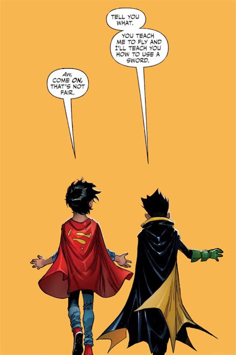 Moved To Artemis Grace Jonathan Kent And Damian Wayne In Super Sons