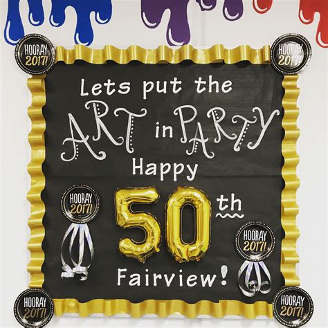 Celebrating Our Fairview Elementarys 50th This Year With A Golden
