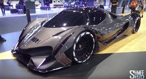Devel Motors Brings 5000 Hp Sixteen Hypercar Concept To Dubai Motor Show