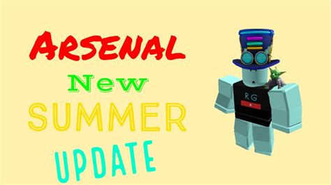 Arsenal New Summer Update Codes Arsenal New Update Roblox