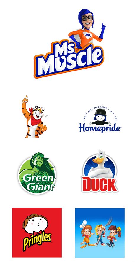 Gender Switch Iconic Household Brand Mascots Redesigned By Cda Identity Design Logo Mascot
