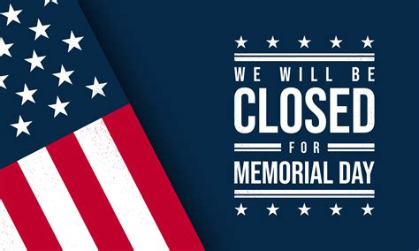 Memorial Day Background We Will Be Closed For Memorial Day 5309483