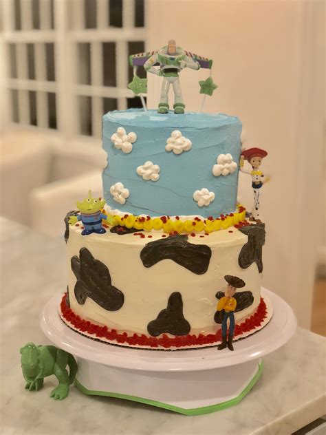 Toy Story Cake With Buttercream Toy Story Birthday Cake Toy Story
