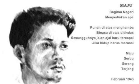 Puisi Tentang Kemerdekaan Karya Chairil Anwar