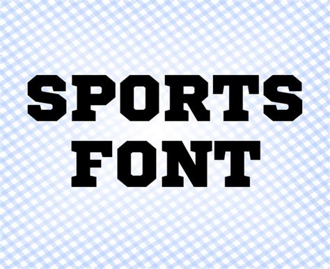 Sport Font Svg Sport Font Bundle Monogram Font Svg Sport Font Monogram
