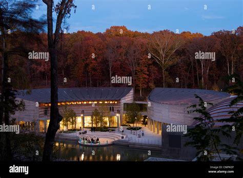 Crystal Bridges Museum Of American Art Bentonville Arkansas Stock