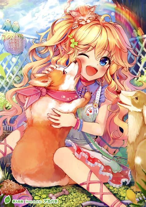 Animal Anime Girl Wallpapers Wallpaper Cave