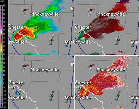 Us Tornadoes On Twitter Supercell Moving Across Southern Il After