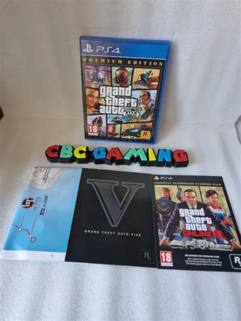 Grand Theft Auto V Gta 5 Premium Edition Ps4 Playstation 4 Game Pal Uk